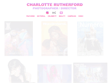 Tablet Screenshot of charlotterutherford.com